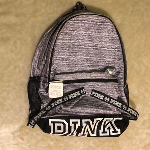 Victoria’s Secret Pink Campus Backpack Marl Grey